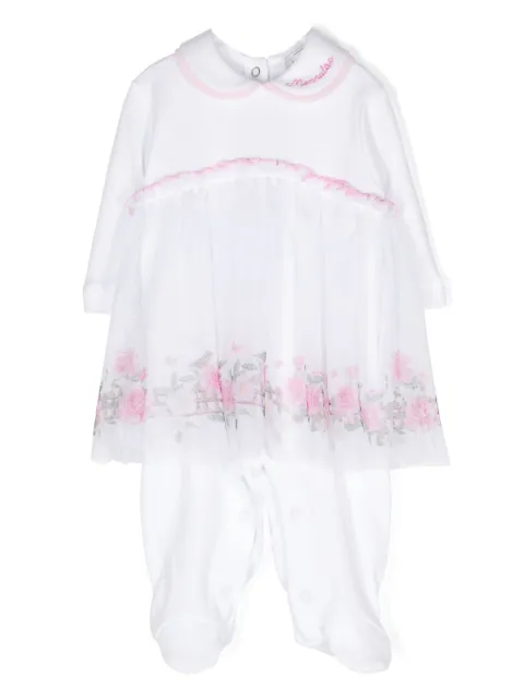 Monnalisa romper con capa de tul