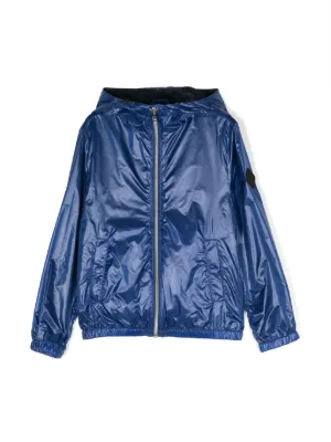 Herno Kids press-stud fastening padded jacket - Purple