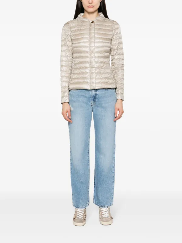Herno Elena Quilted Puffer Jacket | Neutrals | FARFETCH CA