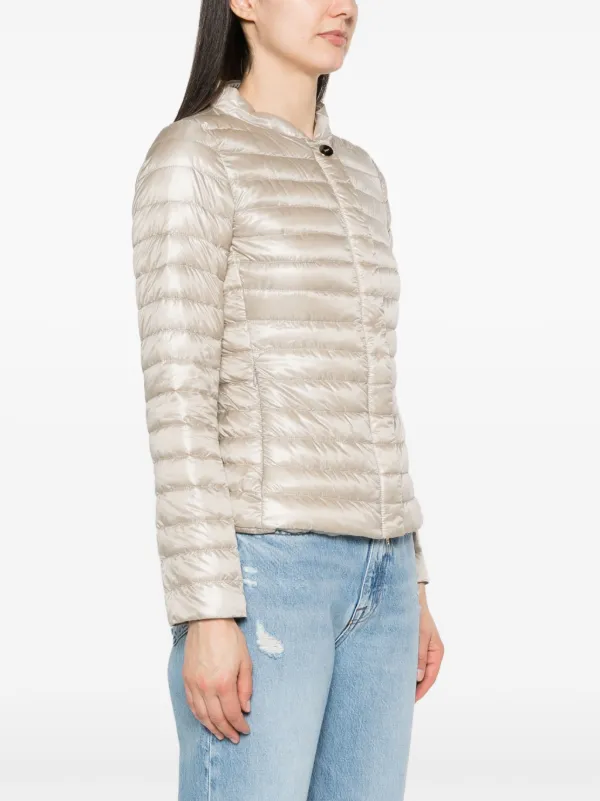 【HERNO】ELENA DOWN JACKET Herno Elena Quilted Down Jacket | Black | FARFETCH CA
