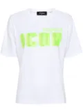 DSQUARED2 Icon Blur cotton T-shirt - White