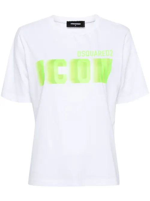 T-shirt Blur en coton - DSQUARED2 - Modalova