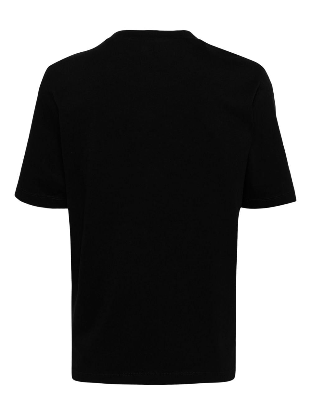 Shop Dsquared2 Icon Blur Cotton T-shirt In Black