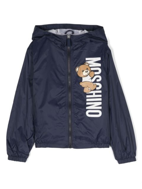Moschino Kids Teddy Bear hooded jacket