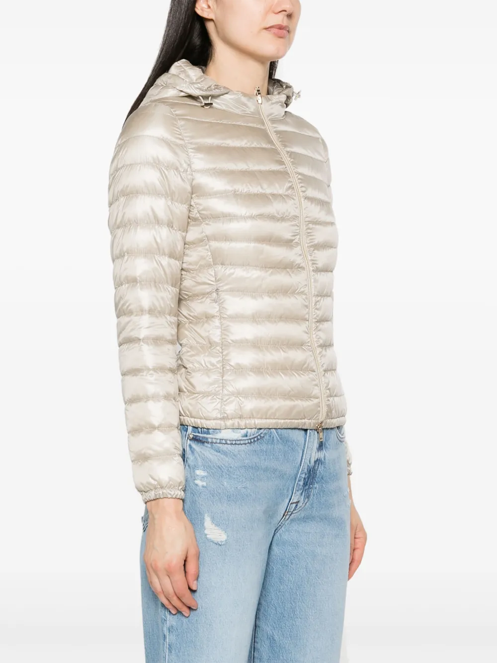 Herno Gewatteerd donsjack Beige