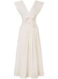 Philosophy Di Lorenzo Serafini bow-detail midi dress - White