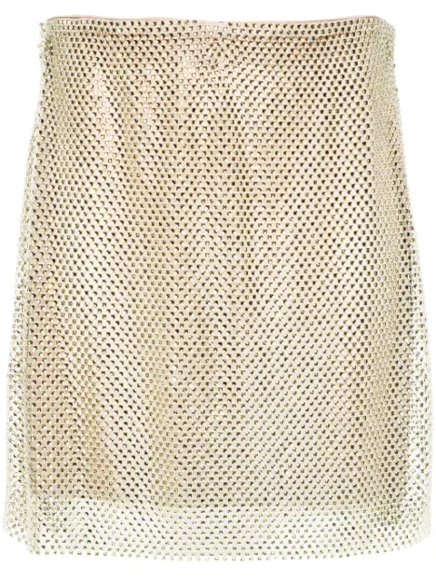 Philosophy Di Lorenzo Serafini falda con detalles de cristal