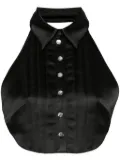 Philosophy Di Lorenzo Serafini halterneck shirt - Black