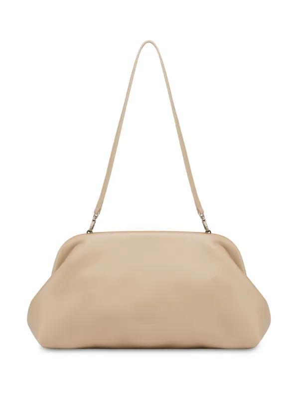 Philosophy Di Lorenzo Serafini Lauren two tone clutch bag women Calf Leather One Size Neutrals