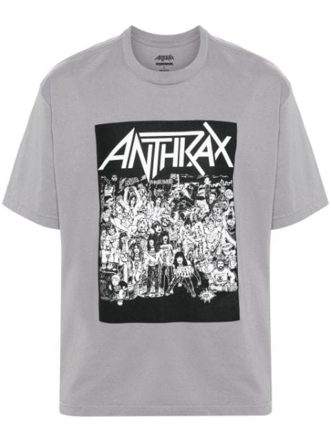 Neighborhood x Anthrax graphic-print T-shirt