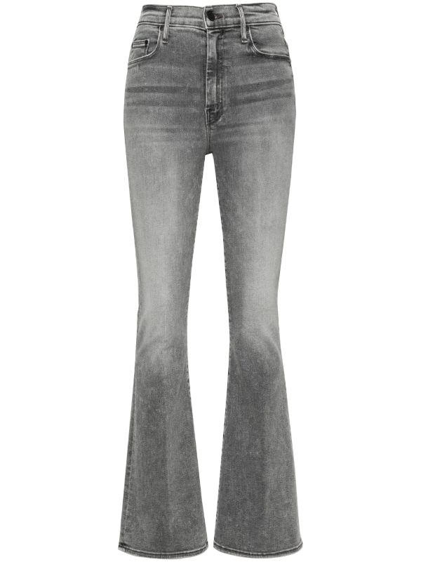 MOTHER mid-rise Flared Jeans - Farfetch