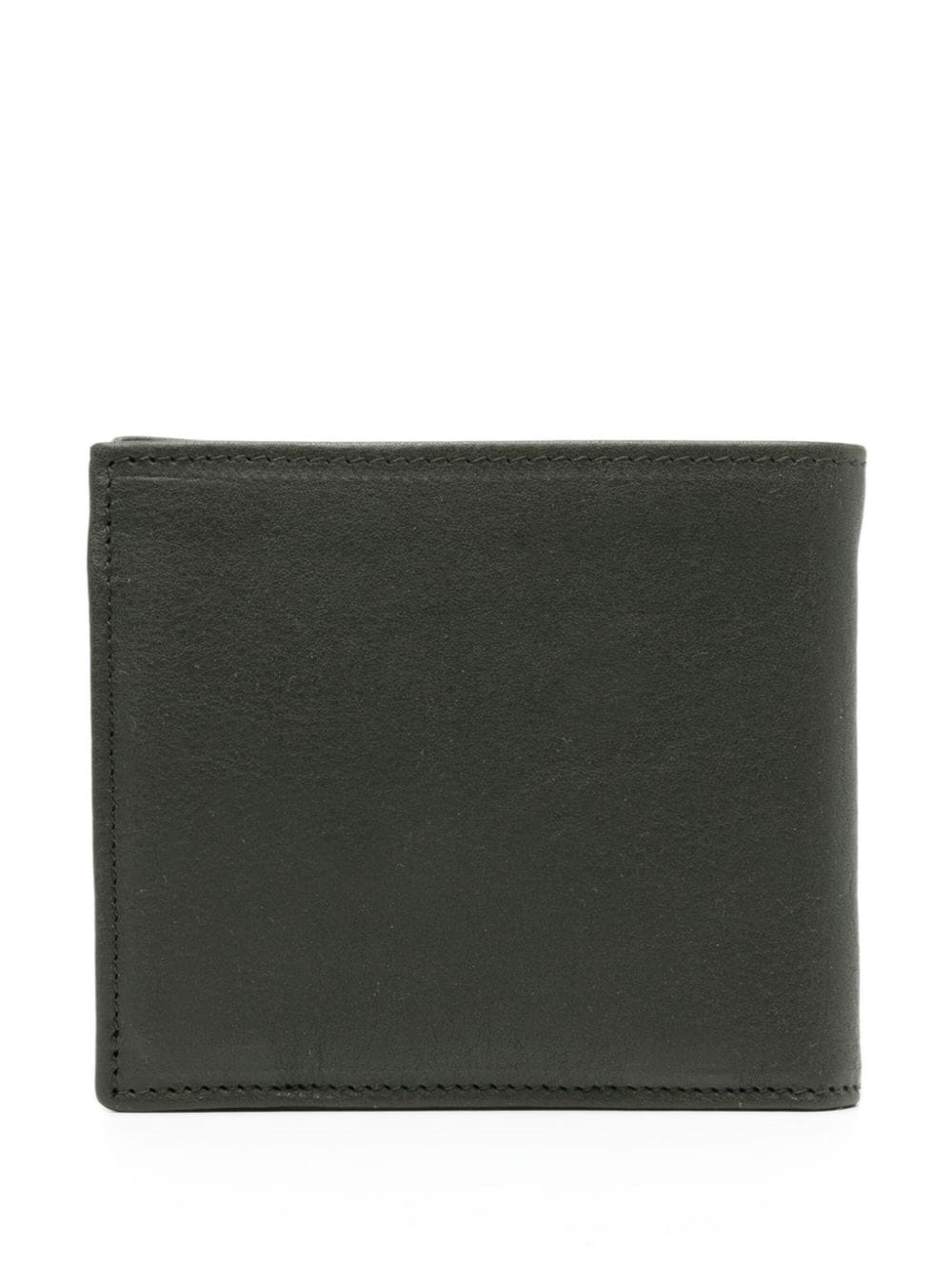 Shop Il Bisonte Bi-fold Calf Leather Wallet In Green