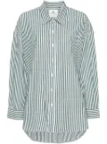 Denimist striped cotton shirt - Green