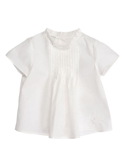 ETRO KIDS pleated cotton blouse
