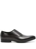 Doucal's patent leather Oxford shoes - Black