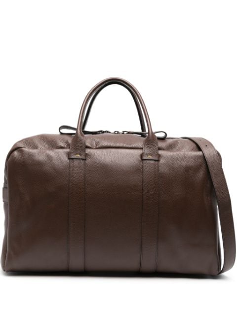 Doucal's pebbled leather holdall