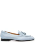 Doucal's tassel-detail leather loafers - Blue