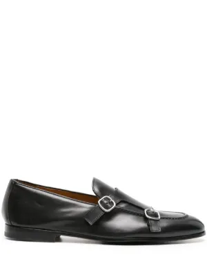 John Lobb モンクストラップ シューズ | ブラック | FARFETCH JP