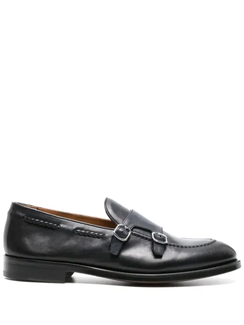 Doucal's zapatos monk con doble hebilla