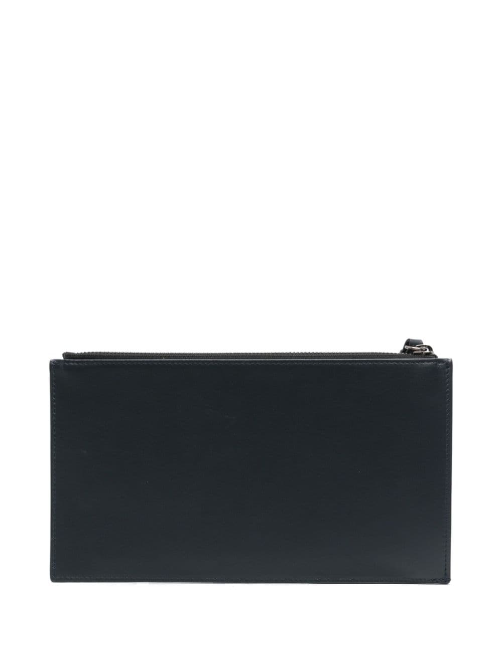Shop Doucal's Smooth Leather Wallet In Blue