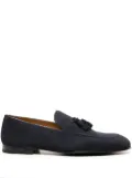 Doucal's tassel-detail suede loafers - Blue
