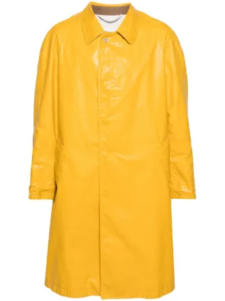 Maison Margiela ダメージ トレンチコート | イエロー | FARFETCH JP