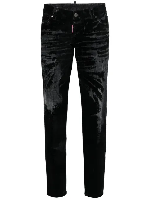 DSQUARED2 jean skinny Jennifer à taille basse