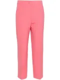 Semicouture Stevie tailored cropped trousers - Pink