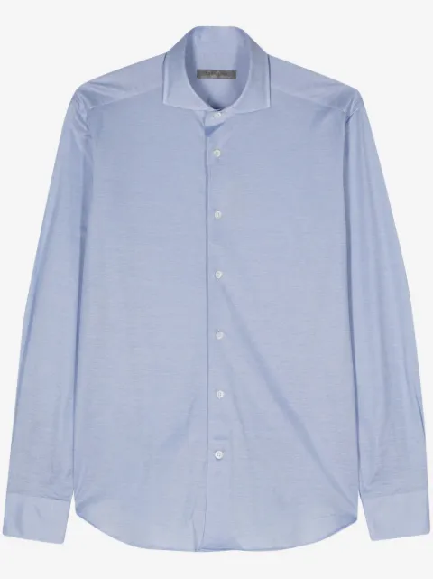 Corneliani camisa de piqué