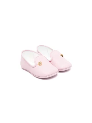 Versace Kids Medusa Head detailed Ballerina Shoes Pink FARFETCH UK