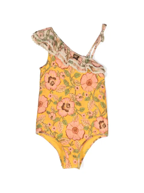 ZIMMERMANN Kids Junie floral-print swimsuit