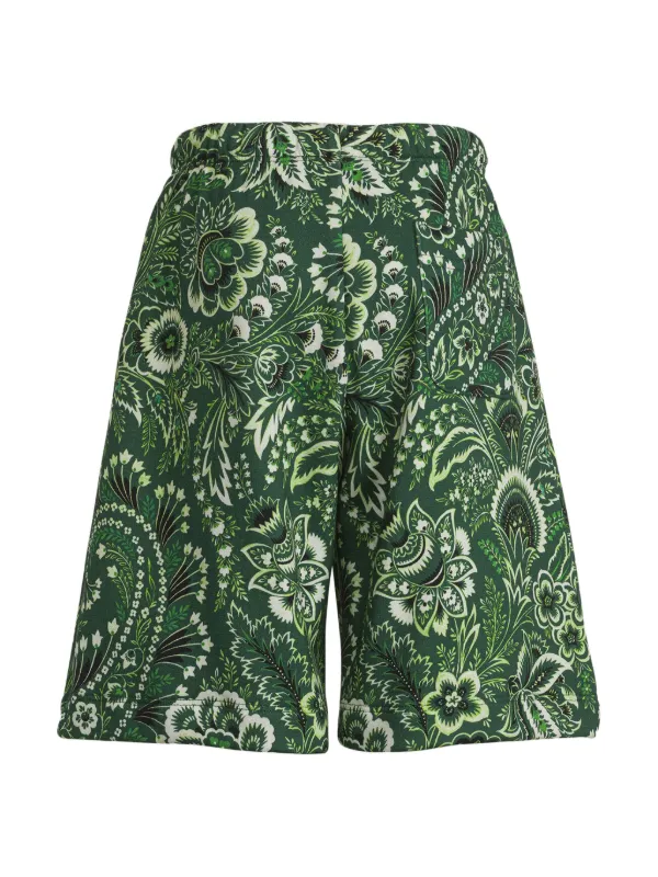 【関税&送料込】Etro Paisley Print Shorts ETRO KIDS paisley-print Drawstring Shorts | Blue | FARFETCH