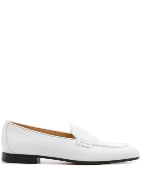 Doucal's penny-slot leather loafers