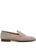Doucal's penny-slot suede loafers - Neutrals