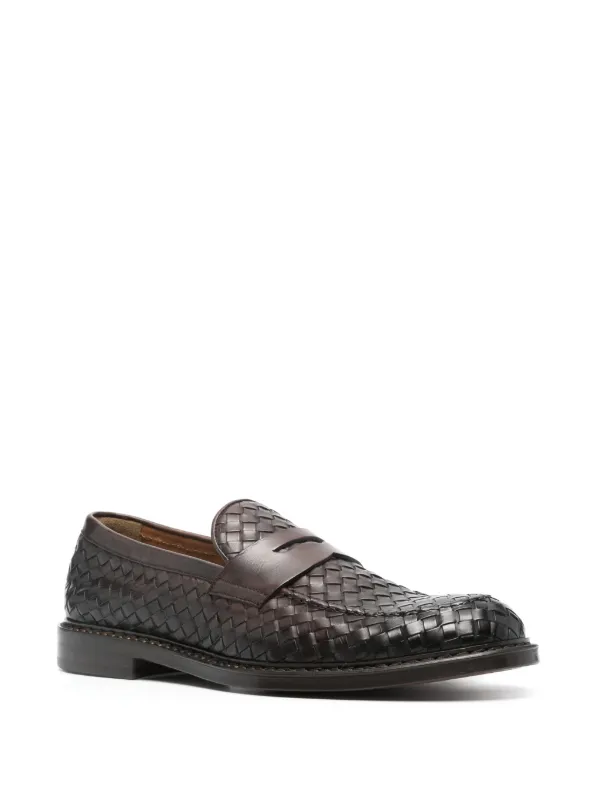 Doucal's ブラウン レザー ローファー Doucal's レザーローファー | ブラウン | FARFETCH JP