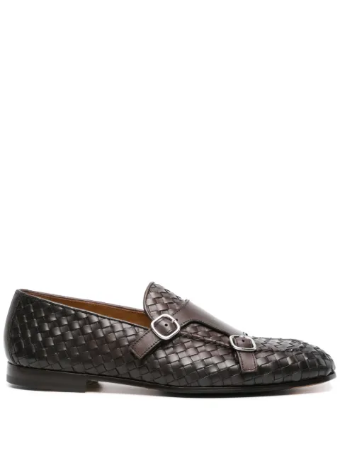Doucal's zapatos monk entretejidos