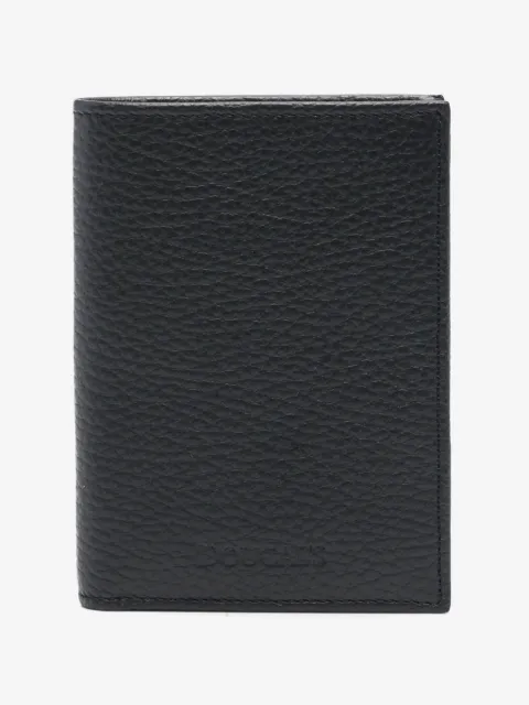 Doucal's portefeuille en cuir à logo embossé