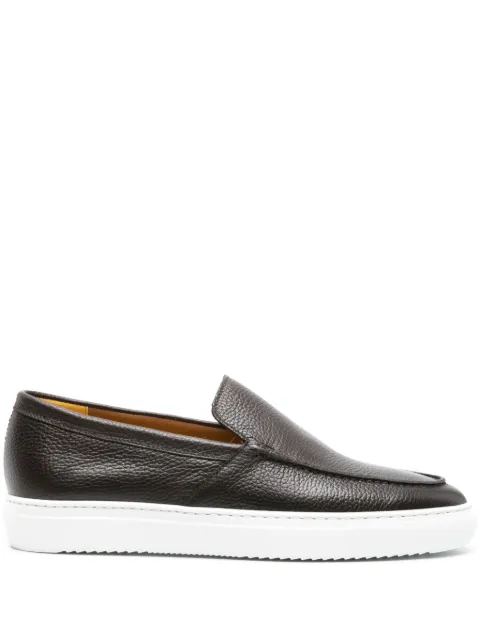 Doucal's slip-on leather loafers