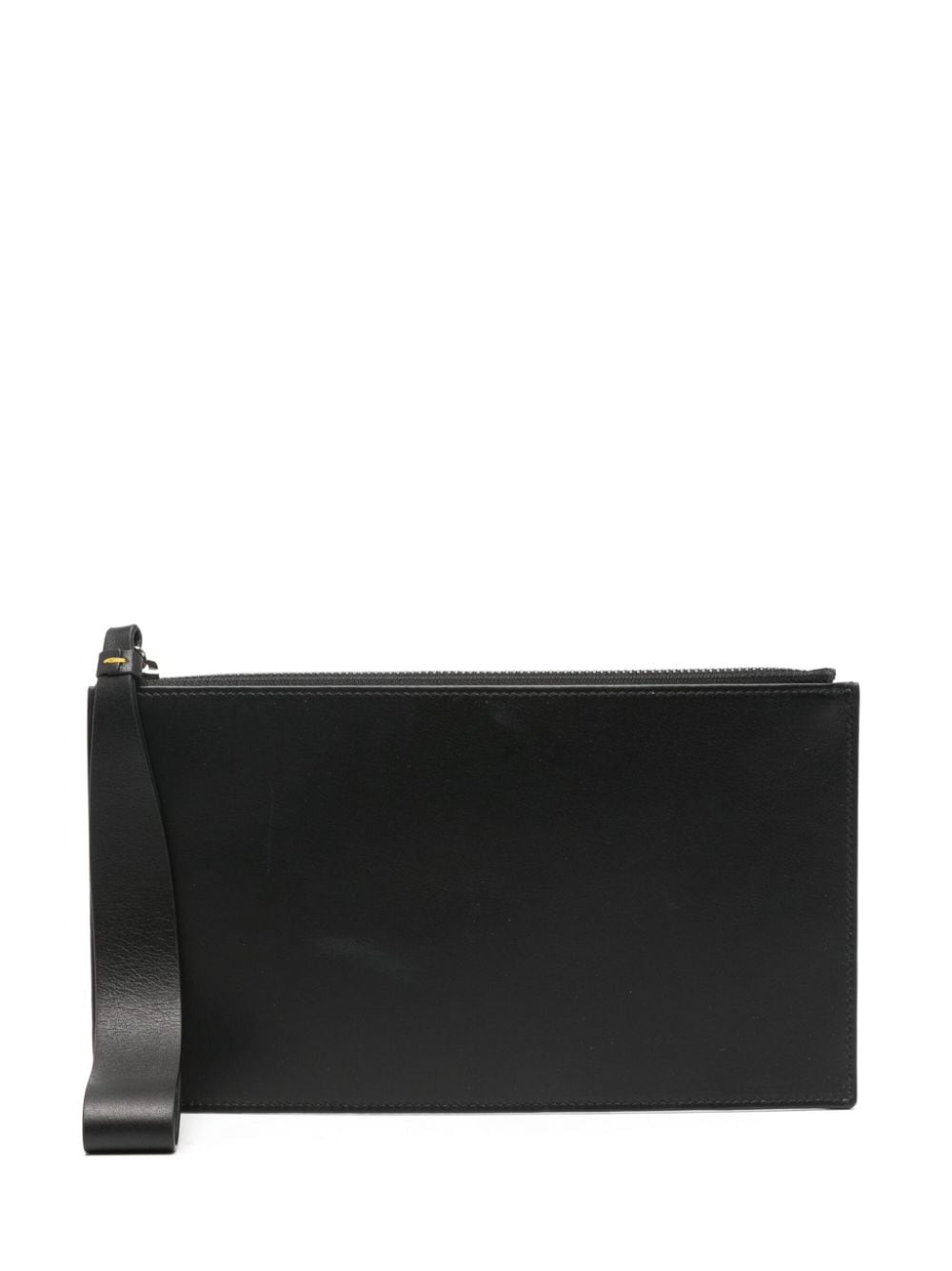 Doucal's Smooth Leather Cardholder In Black