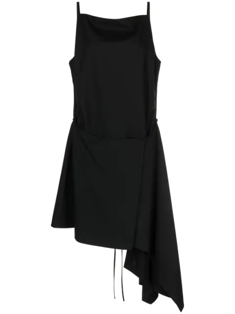 Juun.J asymmetric-hem sleeveless minidress