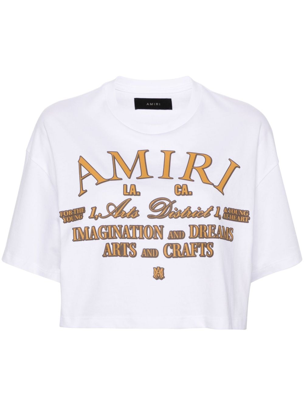AMIRI ARTS DISTRICT 棉短款上衣