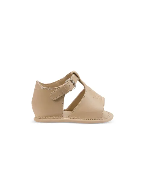 ETRO KIDS Pegaso-debossed leather sandals