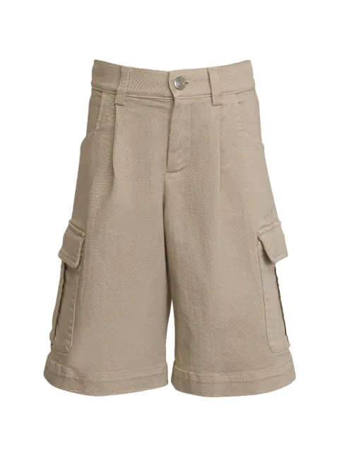 ETRO KIDS shorts cargo con logo bordado