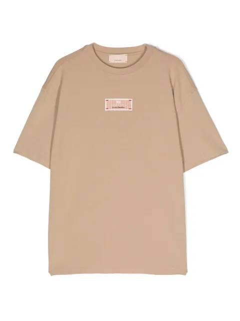 Elisabetta Franchi La Mia Bambina camiseta con logo bordado
