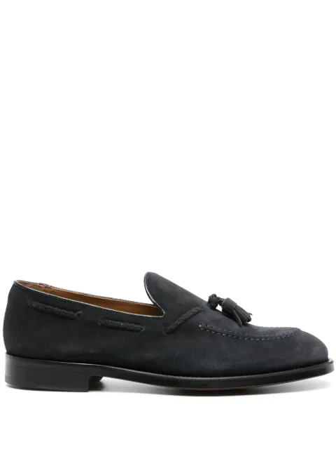 Doucal's mocasines de gamuza con detalle de borlas