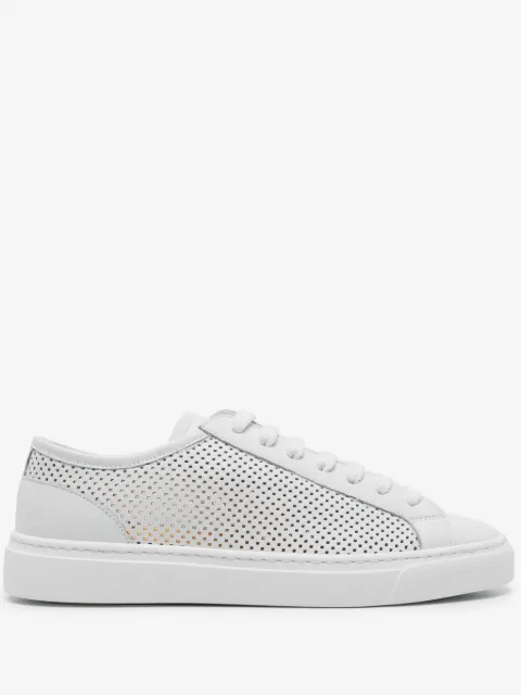 Doucal's perforated leather sneakers