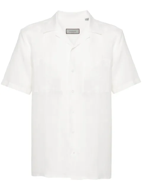 Canali chambray linen shirt