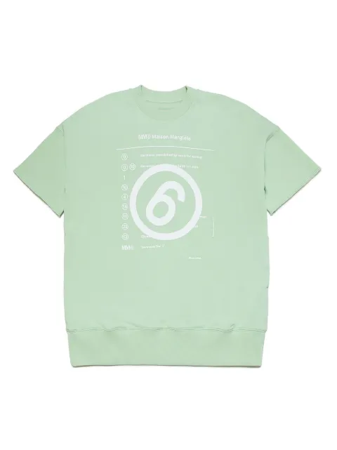 MM6 Maison Margiela Kids logo-print T-shirt dress 