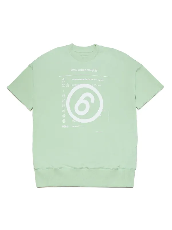 MM6 Maison Margiela Kids Tシャツワンピース | グリーン | FARFETCH JP