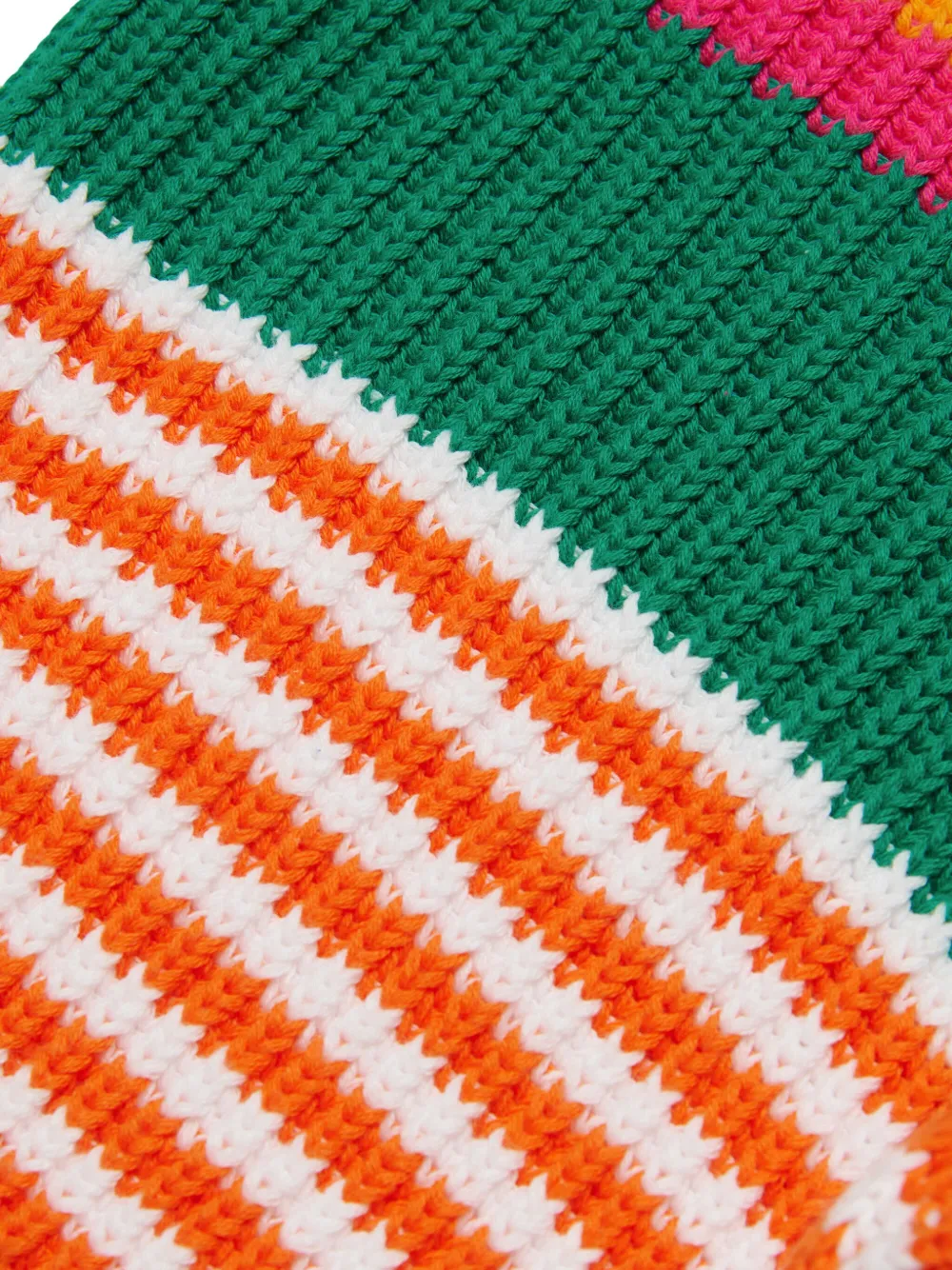 Marni Kids Gehaakte shorts Oranje